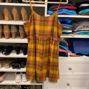 Madewell Lg mini dress with adjustable straps. LN